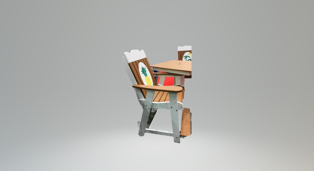 Oval back counter Chair picture