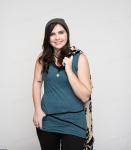 TuckTop Tank in Teal Blue