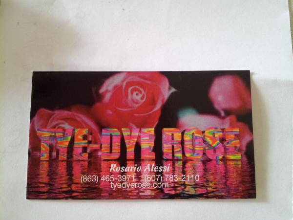 Tye Dye Rose