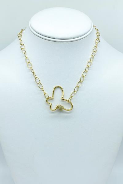 gold-plated-chain-and-butterfly-carabiner-lock