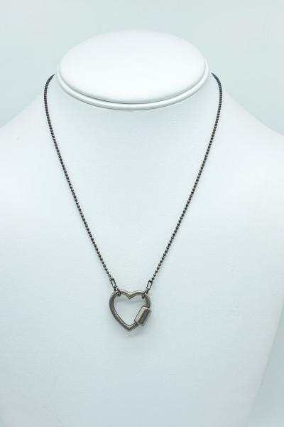 oxidized-sterling-silver-carabiner-lock-necklace