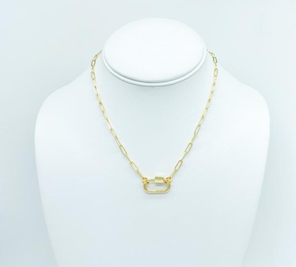 box-chain-carabiner-necklace