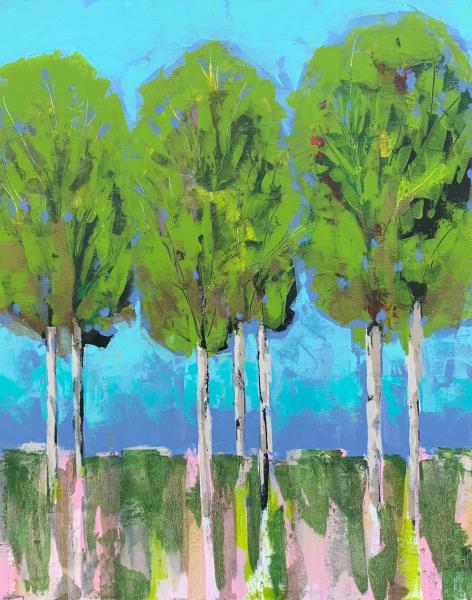 trees Green 20x24