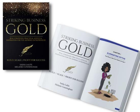 Striking Business Gold: Real Strategies, Practical Advice & Inspiration for the Aspiring Entrepreneur picture