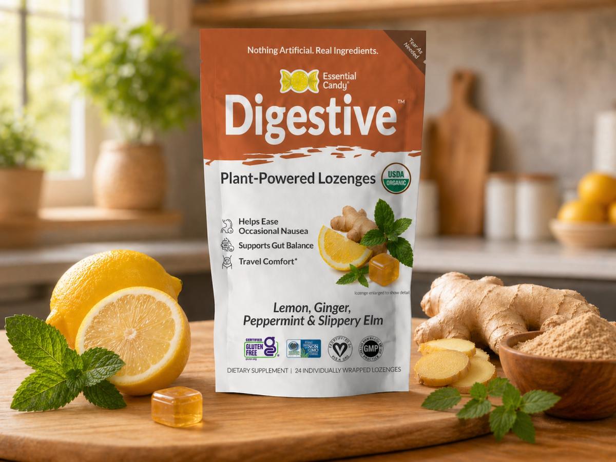 Digestive Organic Functional Botanical Slow-Dissolve Lozenges picture