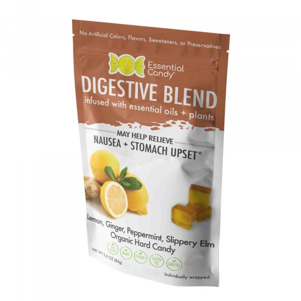 Digestive Blend Organic Hard Candy with Lemon, Ginger, Peppermint, Slippery Elm picture
