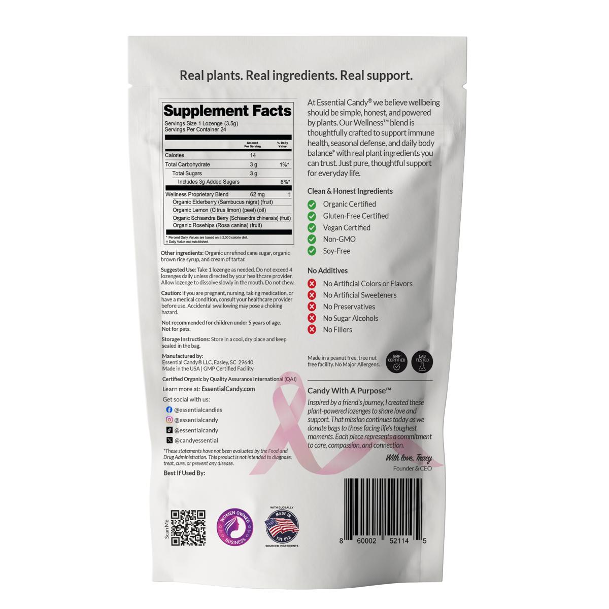 Wellness Organic Immune Support Functional Botanical Slow-Dissolve Lozenges picture