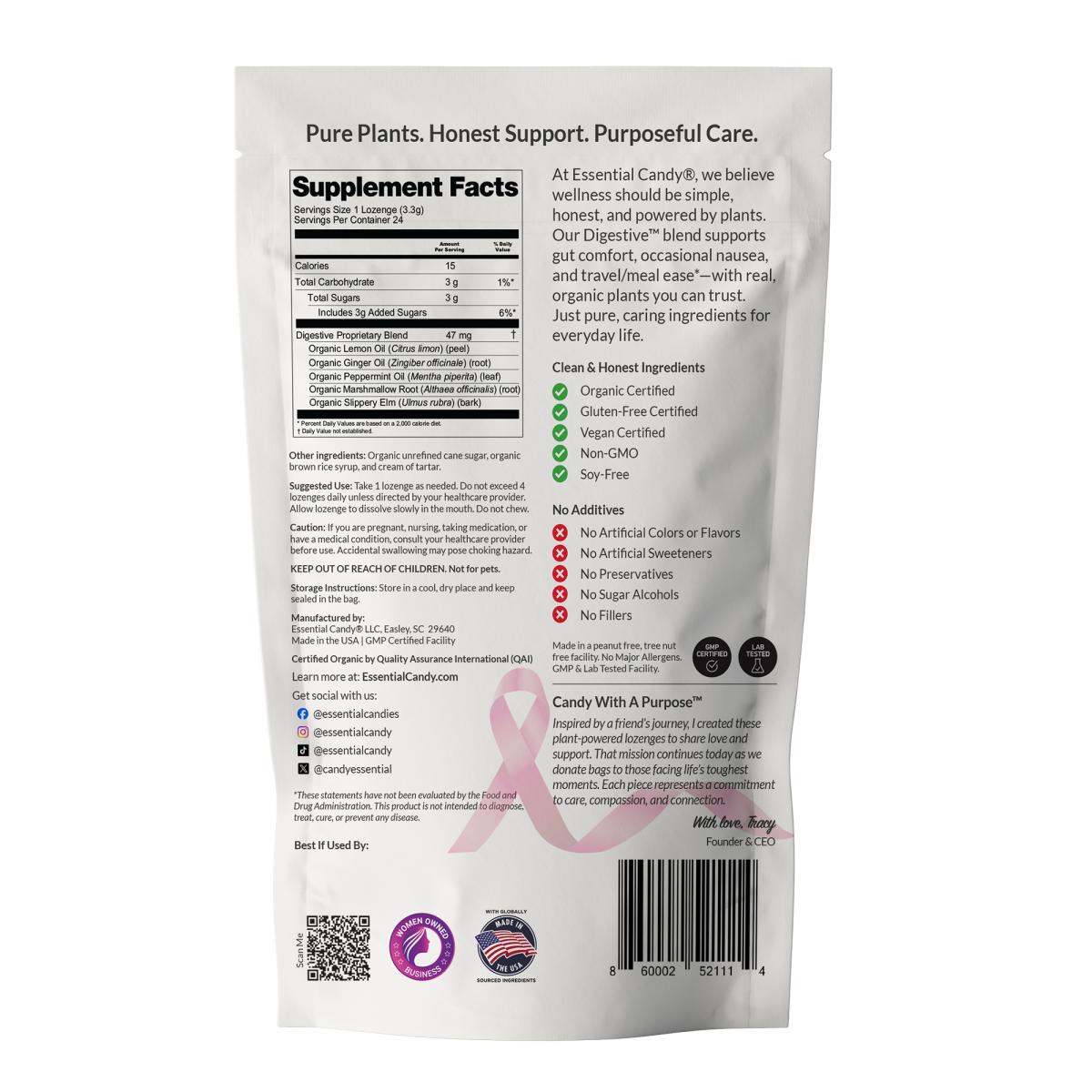 Digestive Organic Functional Botanical Slow-Dissolve Lozenges picture