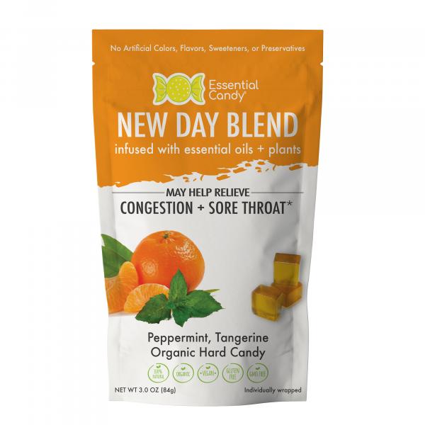 NEW DAY BLEND HARD CANDY WITH PEPPERMINT AND TANGERINE picture