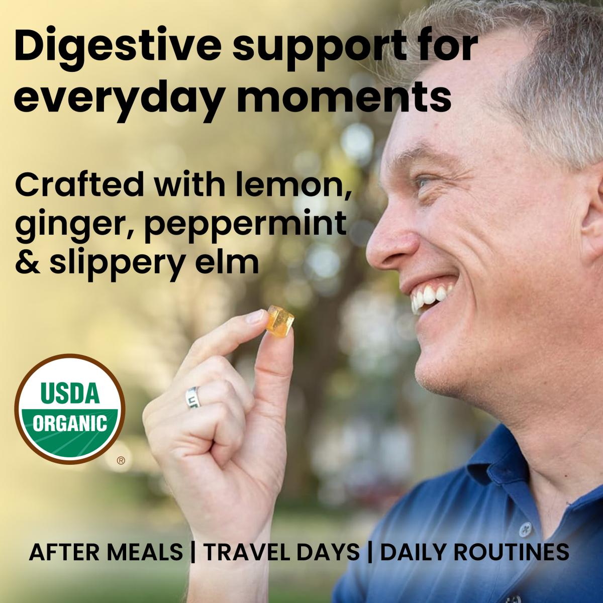 Digestive Organic Functional Botanical Slow-Dissolve Lozenges picture