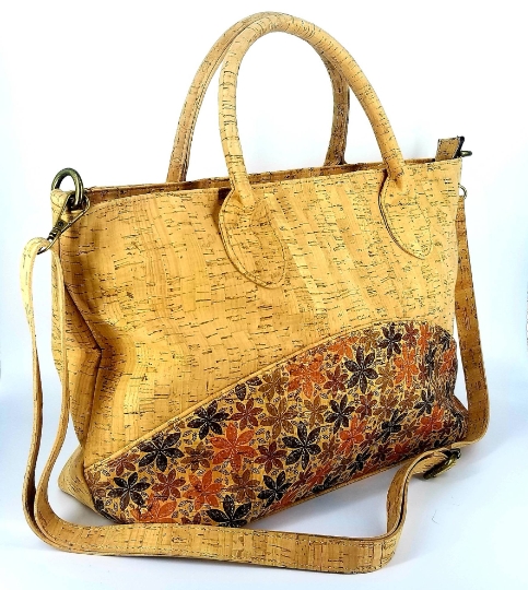 Cork Tote Bag Handbag picture