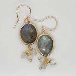 Labradorite Earrings