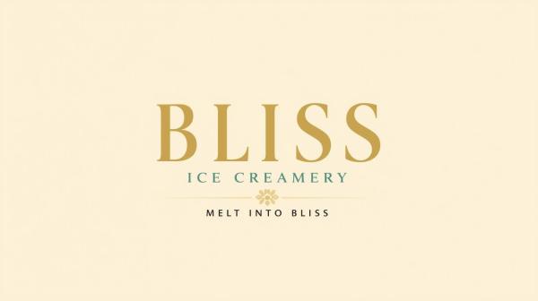 Bliss Ice Creamery - Locally Made in GA.