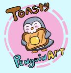 Toasty Penguin Art