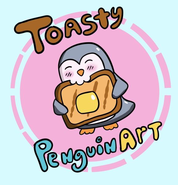 Toasty Penguin Art