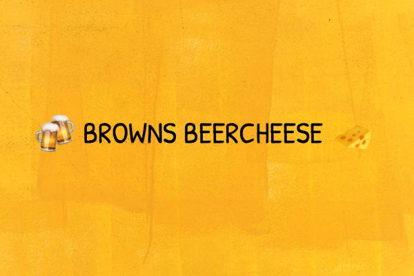 Brown's Tastee Beer Cheese