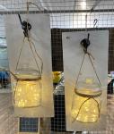 Hanging Mason Jars