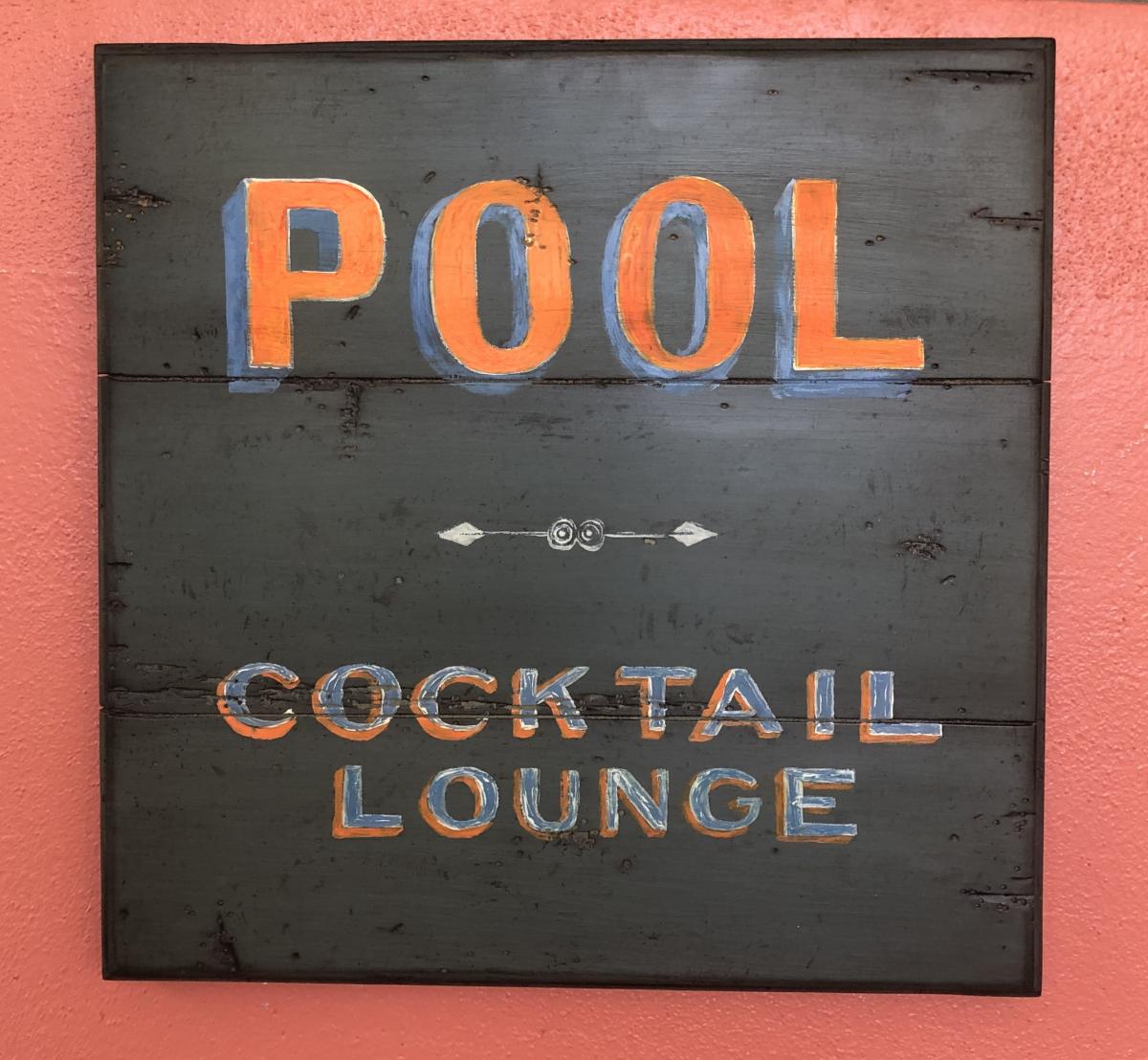 Hand painted wood signs picture