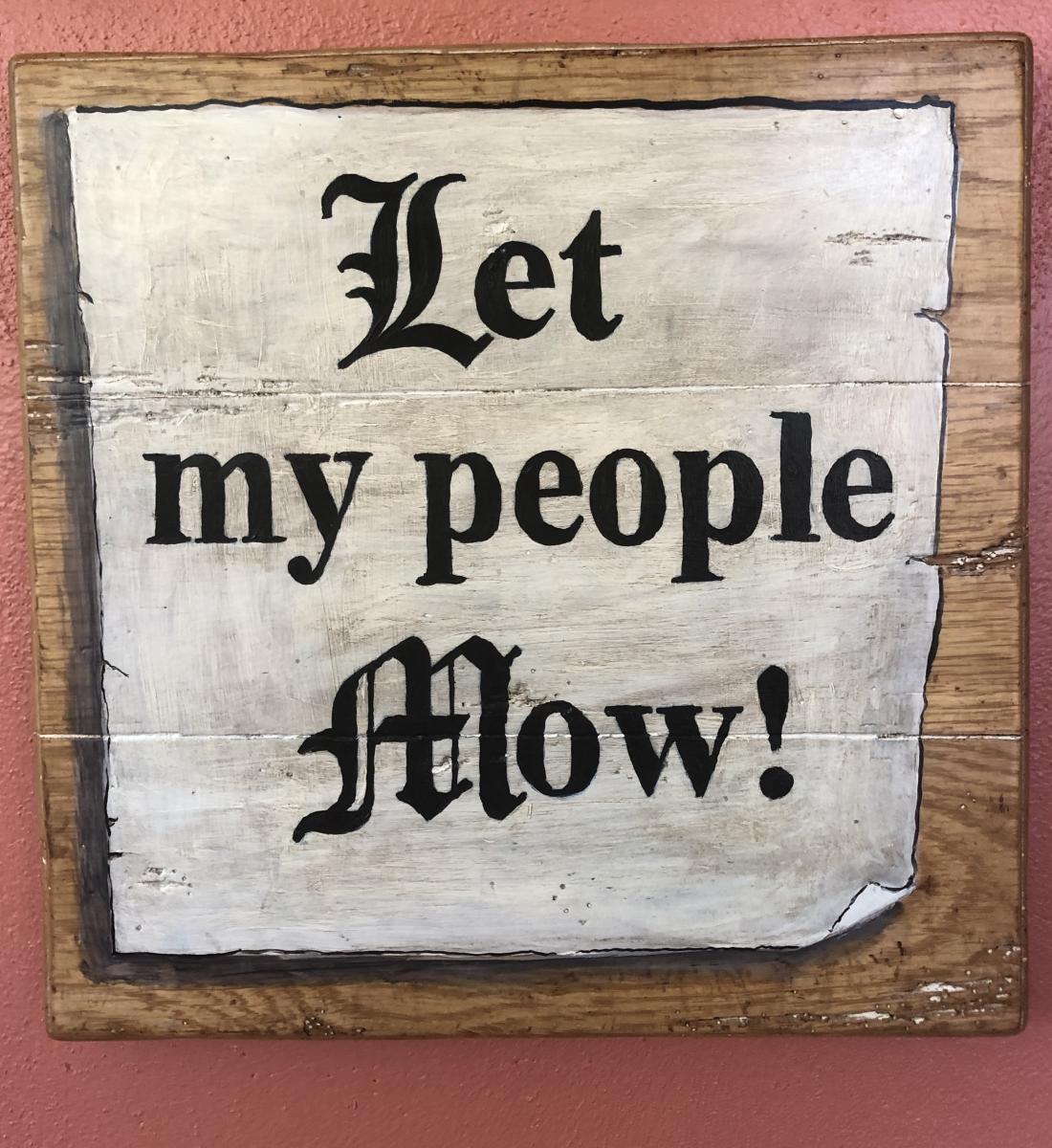 Hand painted wood signs picture