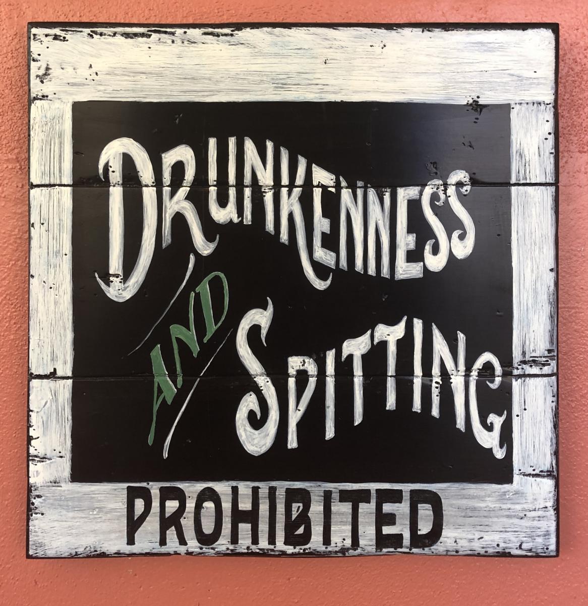 Hand painted wood signs picture