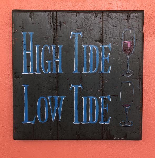 Hand painted wood signs picture