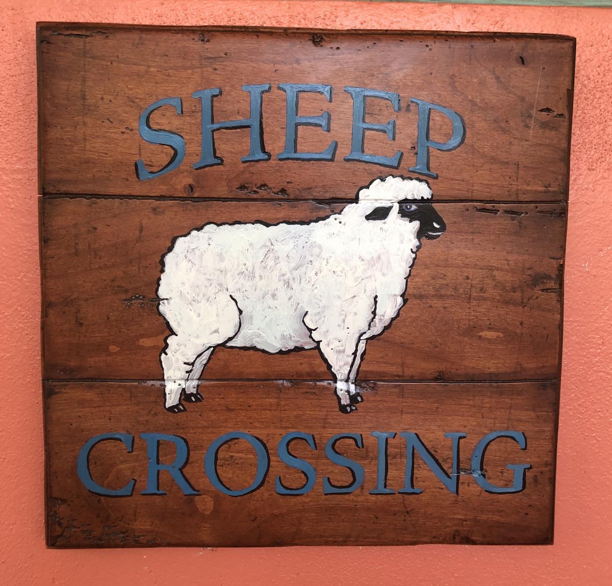 Hand painted wood signs picture