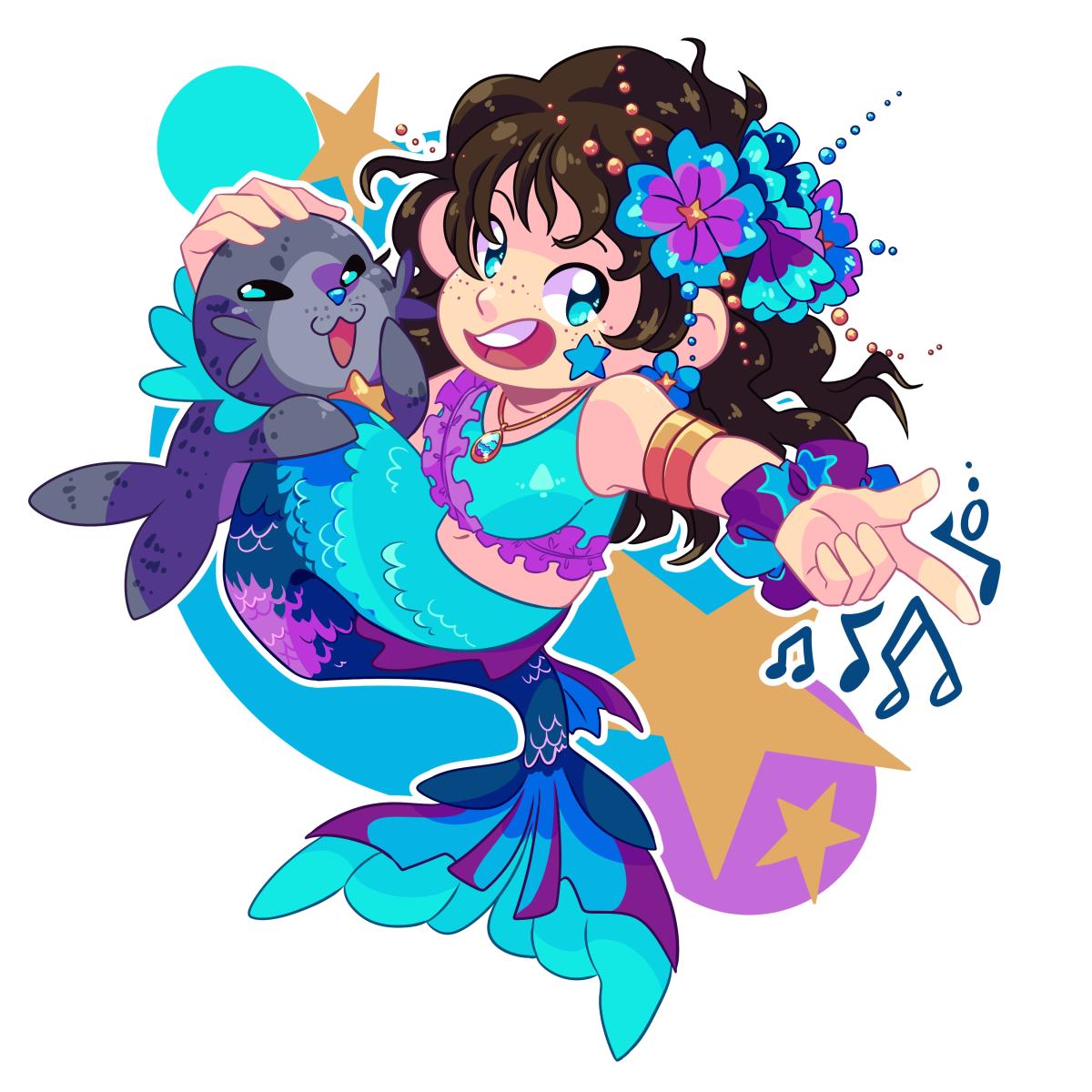 Mermaid Zippy