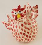 Red and White Chicken Shaker #1