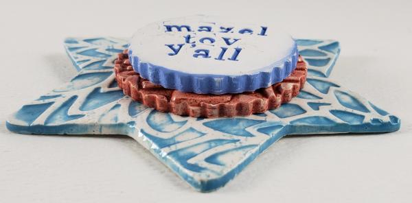 "Mazel Tov Y'all" Word Plaque picture
