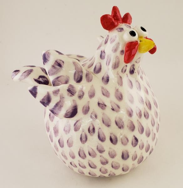 Purple and White Chicken Small picture