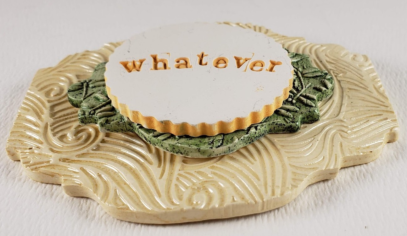 "Whatever" Word Plaque picture