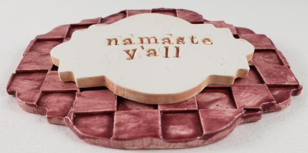 "Namaste Y'all" Word Plaque picture