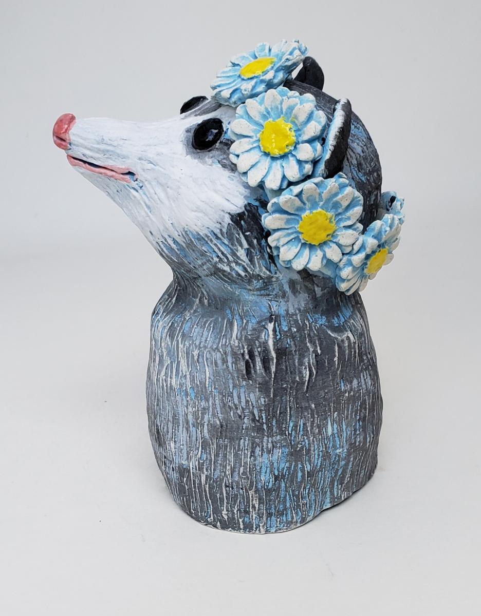 Polly Possum Wears a Daisy Headband picture