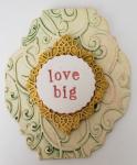 Love Big Word Plaque