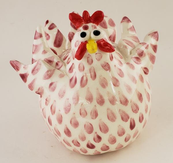 Red and White Chicken Small