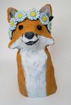 Fanny Fox Wears a Daisy Headband