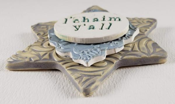 "L'chaim Y'all" Word Plaque picture