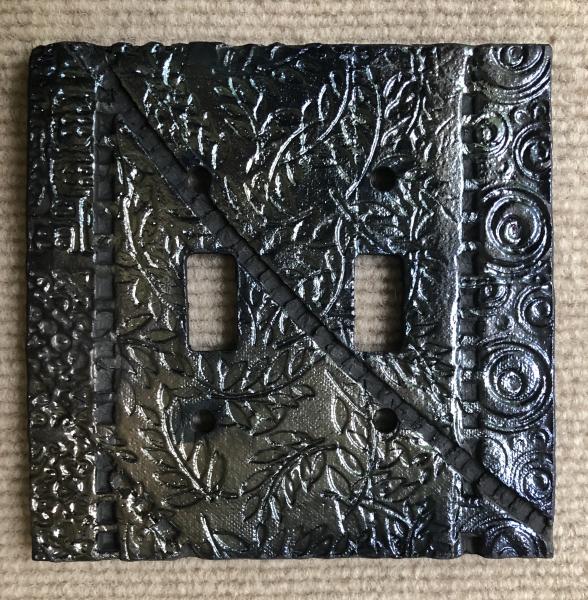 Double switch plate picture