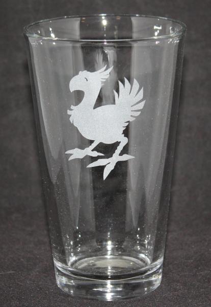 Final Fantasy Chocobo Pint Glass