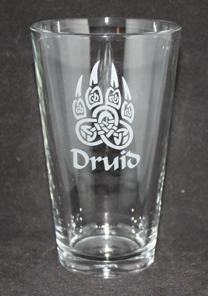 D&D Dungeons & Dragons Druid Pint Glass