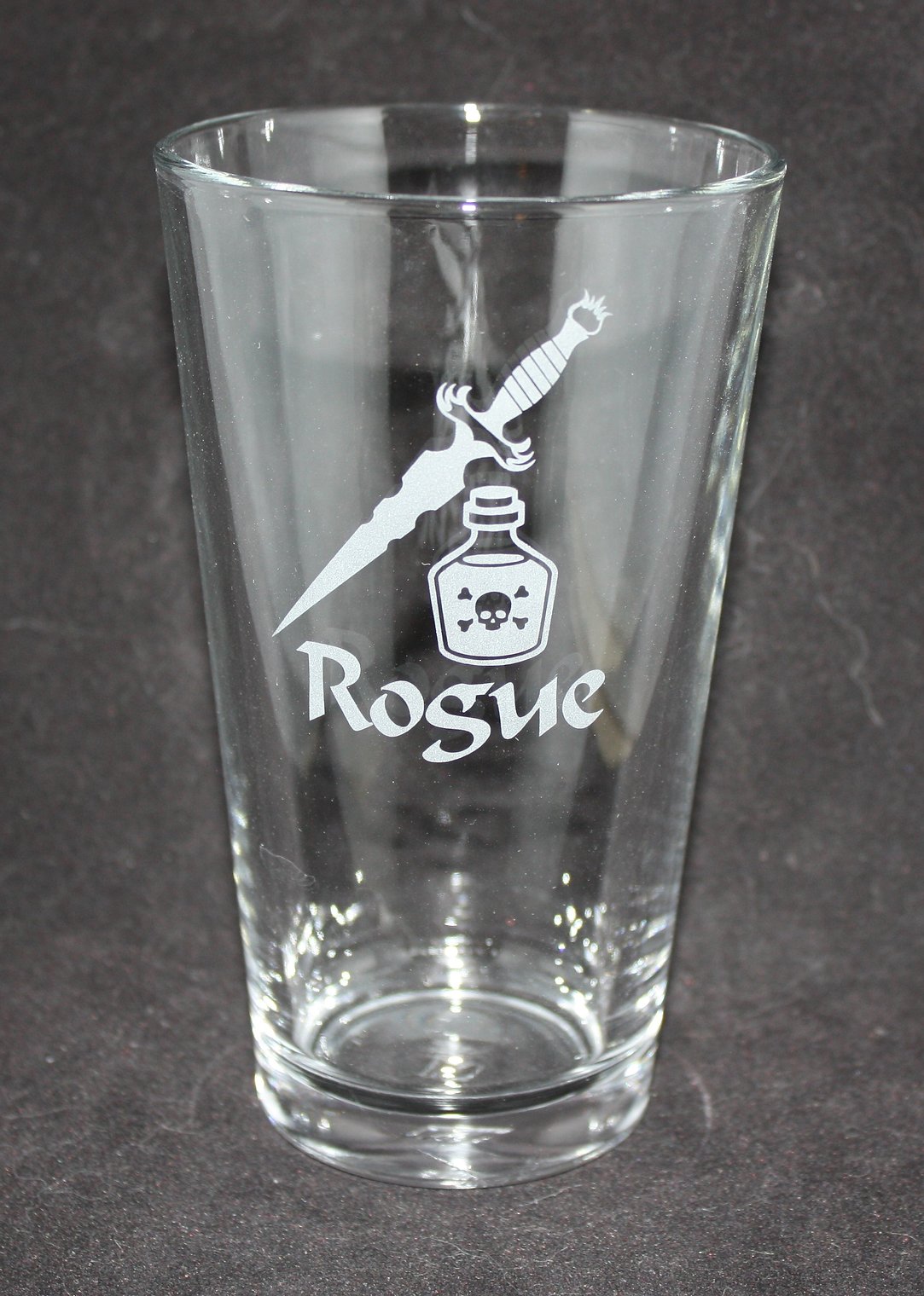 blank beer glass
