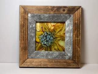 Sunflower - Alcohol ink picture