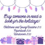 Gift a book for the holidays!