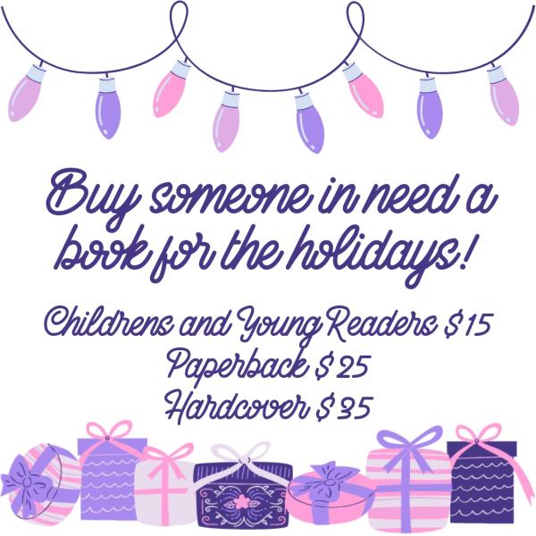 Gift a book for the holidays!