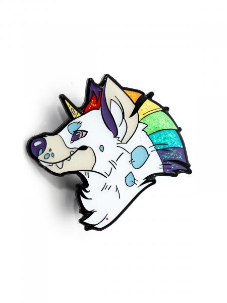 Hyenacorn Enamel Pin picture