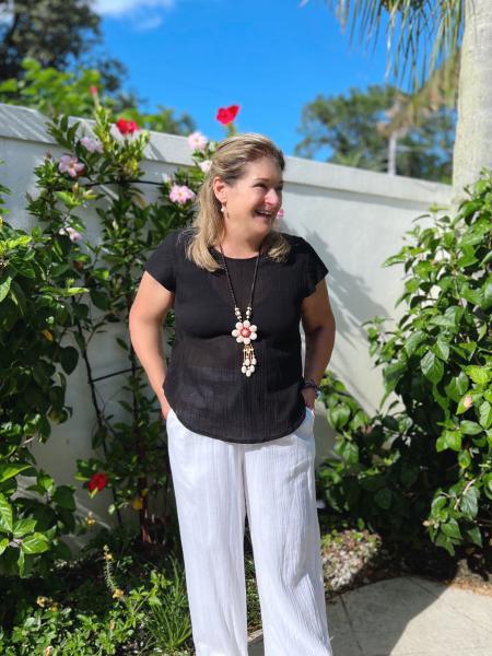 Black & White Tops