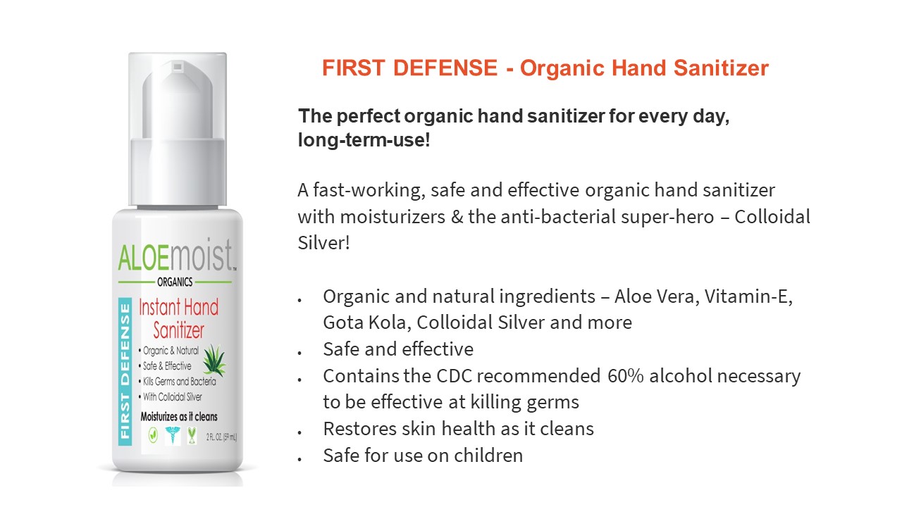 FIRST DEFENSE - Organic Sanitizer picture