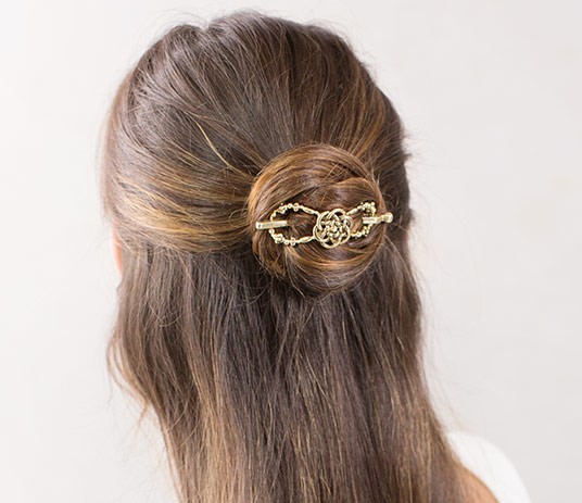 Knot gold tone - S picture