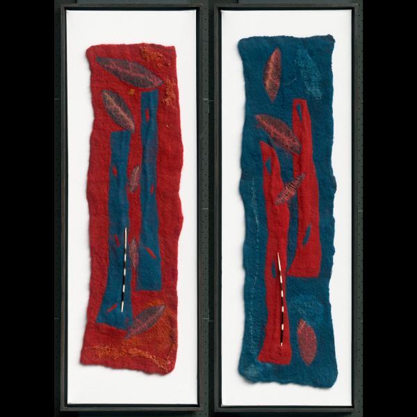 Diptych: Day and Night in the Forest: 2100