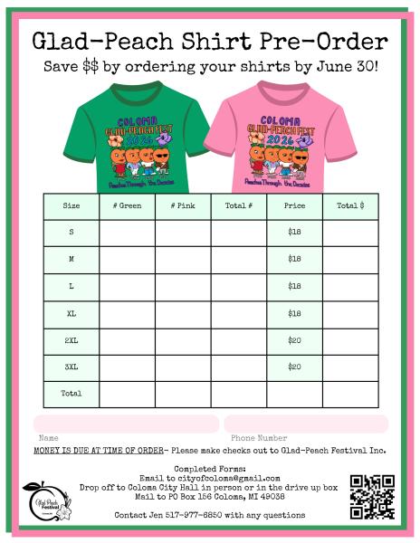 Pre Order Festival Shirt